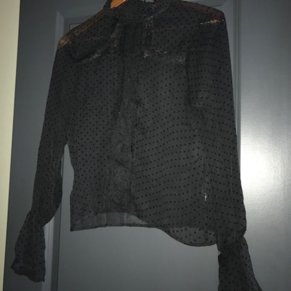 Sheer blouse